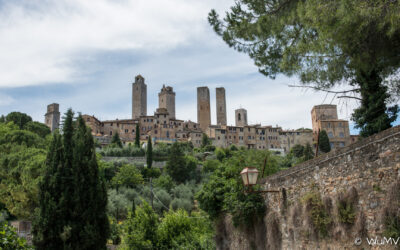 San Gimignano und Siena